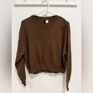 DIVIDED Brown Sweater Top